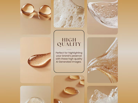 Aesthetic Skincare Beauty Photos, Social Media Instagram Beauty Stock Photo Collection Skincare Textures Beauty Images Skincare Products Kit