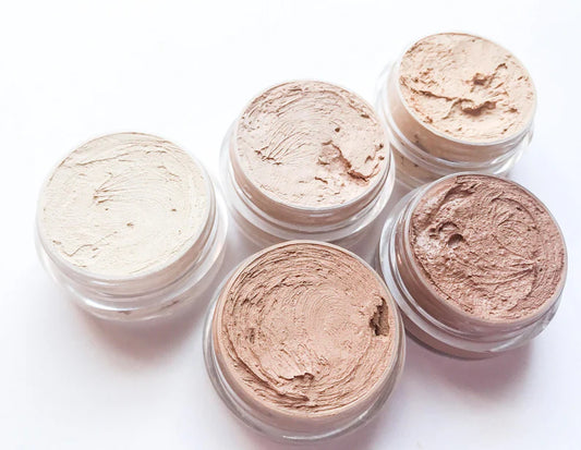 Cream Foundation Concealer || Organic and Wild Harvested || Plant and Mineral Based || Titanium Dioxide Free