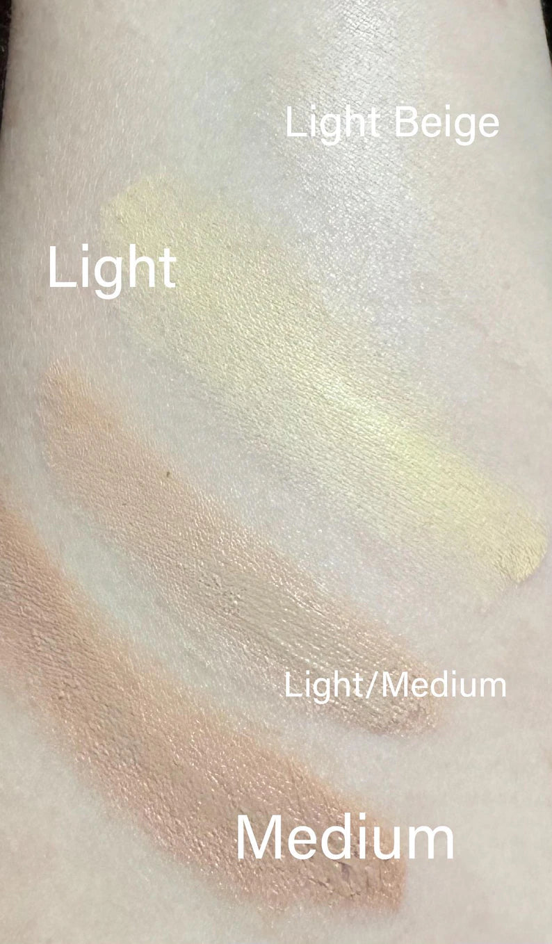 Cream Foundation Concealer || Organic and Wild Harvested || Plant and Mineral Based || Titanium Dioxide Free