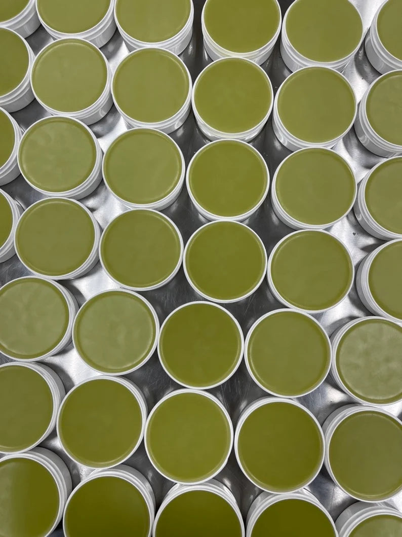 Healthy Greens hair balm scalp balm beard balm for Private Label or wholesale haircare products
